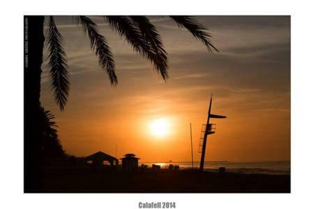 Bonito Y Acoger, A 50 Metros Del Mar Con Wifi Lägenhet Calafell Exteriör bild
